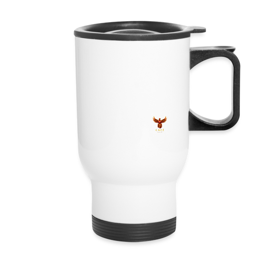 Customizable Travel Mug - white